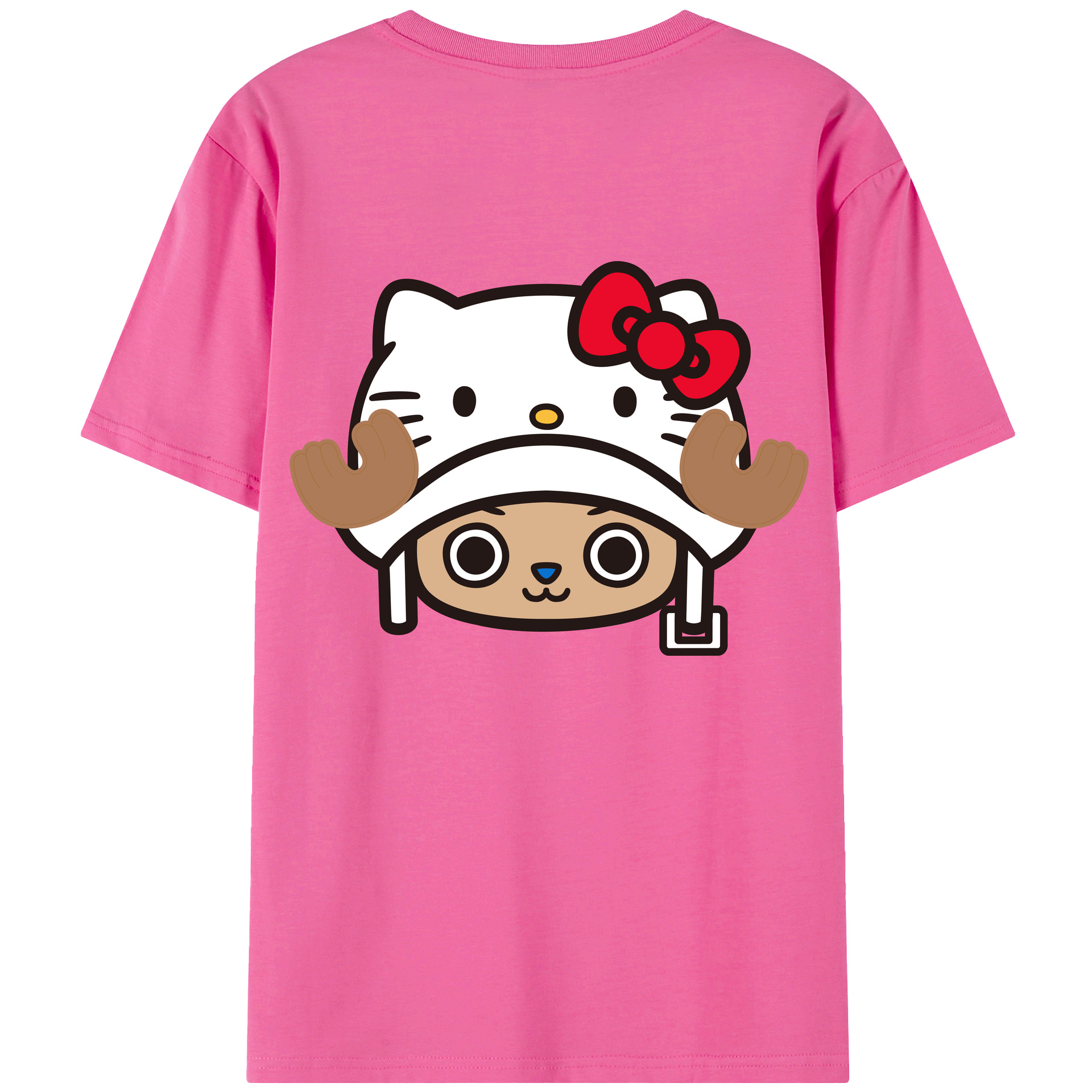（画像用） Hello Kitty ハローキティ レディース半袖Tシャツ(バックプリント)